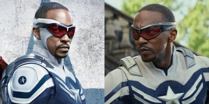 Anthony Mackie as Captain America (Image: Marvel)