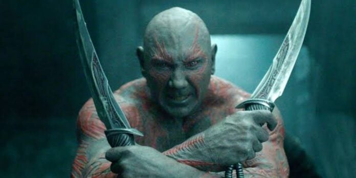 Dave Bautista as Drax (Image: Marvel)