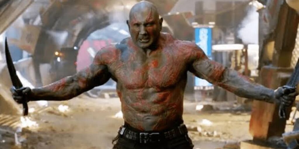 Dave Bautista as Drax (Image: Marvel)