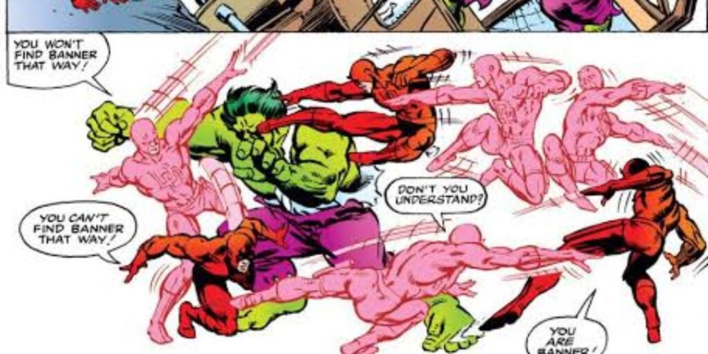 Daredevil vs Hulk (Image: Marvel)