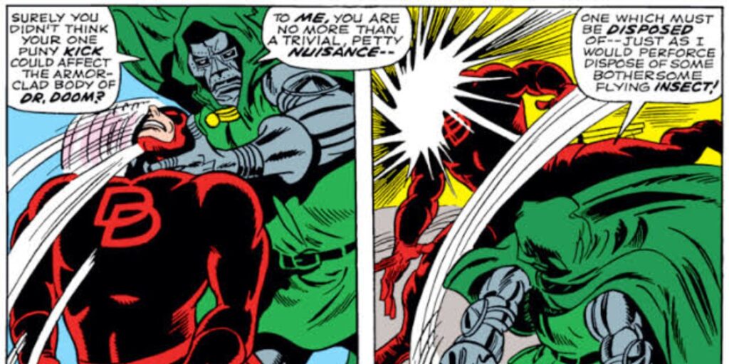 Daredevil vs Dr. Doom (Image: Marvel)