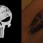 The Punishers Logo in 'Born Again' (Image: Marvel)