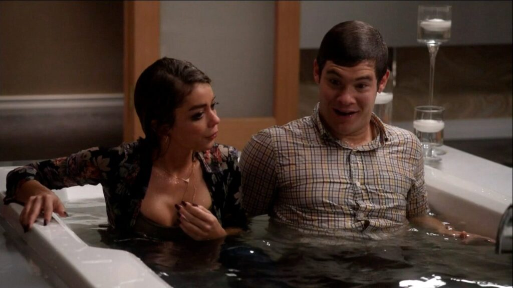 Haley and Andy moments in Modern Family (Image: 20th Century Fox)