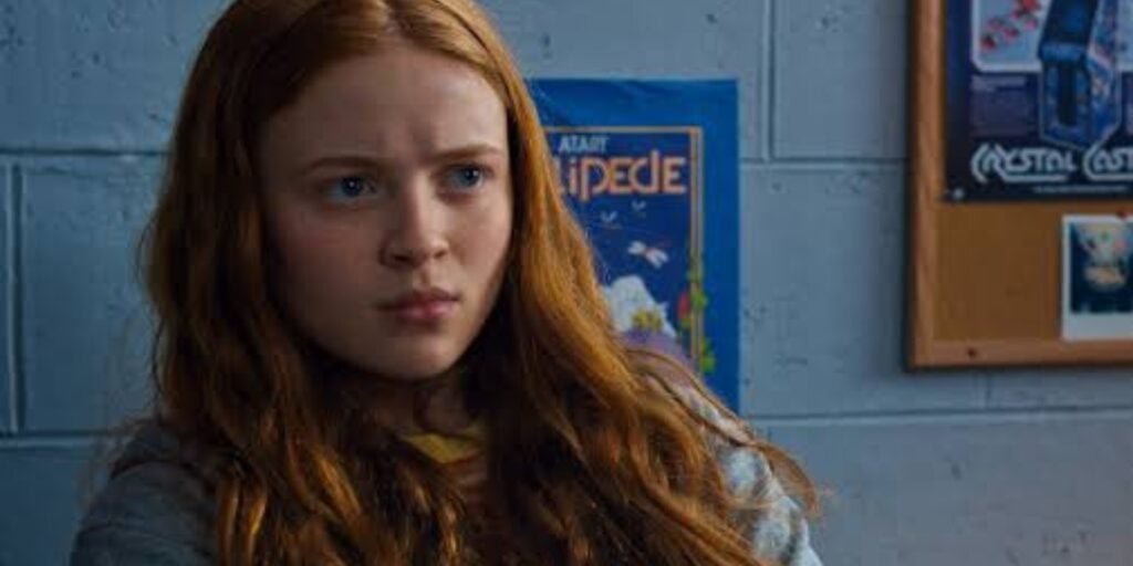 Sadie Sink in 'Stranger Things' (Image: Netflix)