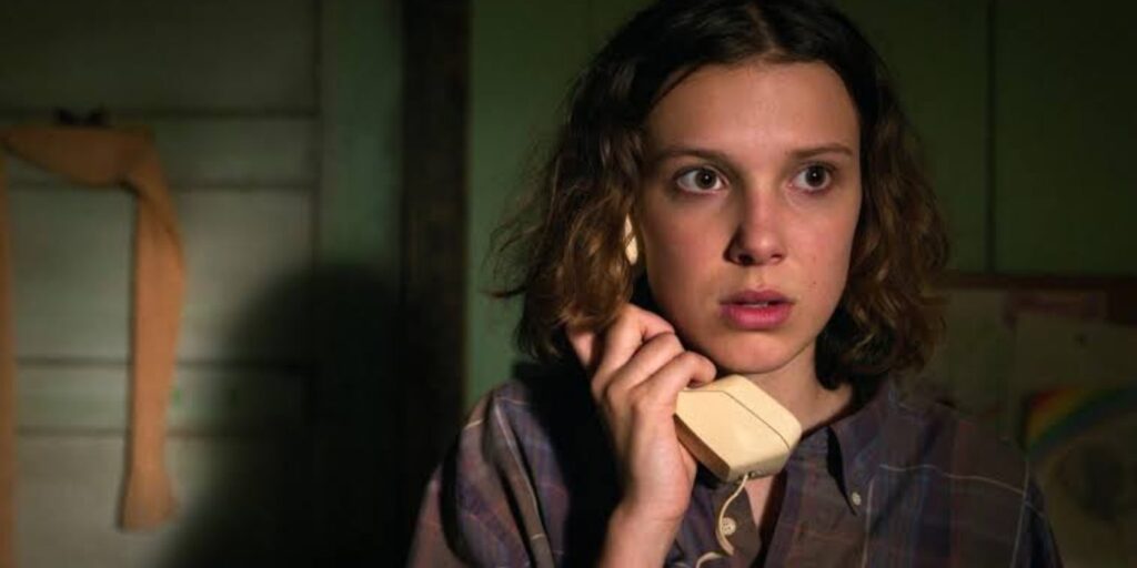 Millie Bobby Brown in 'Stranger Things' (Image: Netflix)