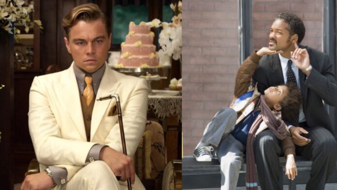 'The Great Gatsby' and 'The Pursuit Of Happyness'
