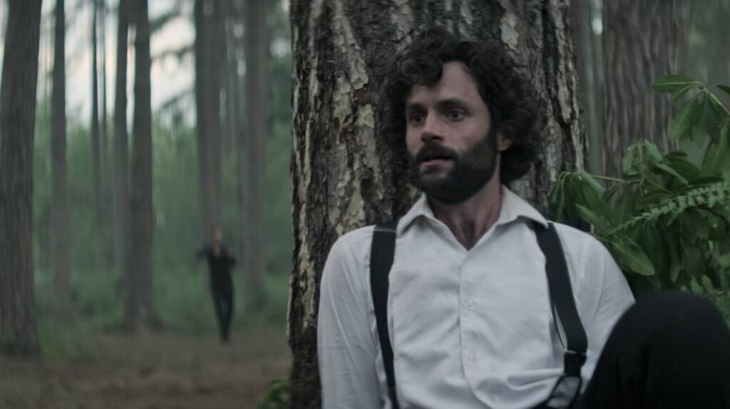 Joe Goldberg in a still from 'You'