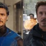 Pedro Pascal as Reed and Robert Downey Jr. as Tony Stark (Image: Marvel)