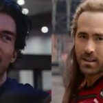 Justin Baldoni in 'It ends with us' and Ryan Reynolds as Nicepool (Image: Marvel)
