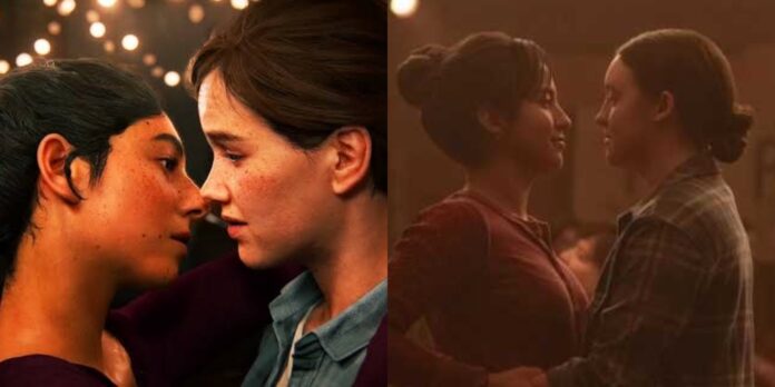 Ellie and Dina (Image: HBO)