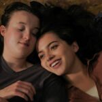 Bella Ramsey as Ellie and Isabela Merced as Dina (Image: HBO)