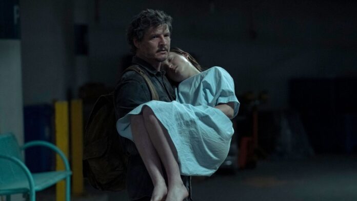 Joel saving Ellie in 'The Last Of Us'