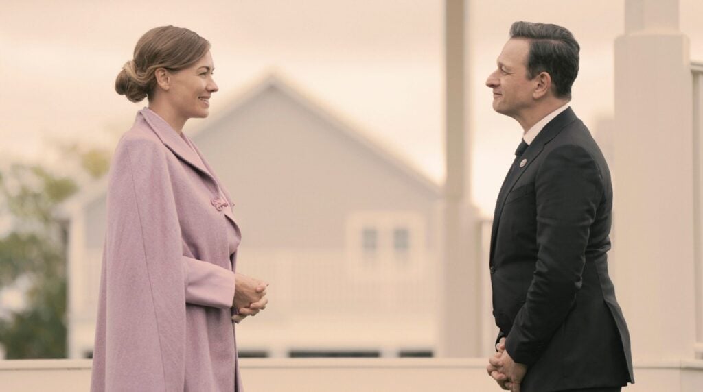 Serena and Commander Wharton in 'The Handmaid's Tale'