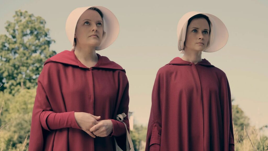 June and Emily in 'The Handmaid's Tale'
