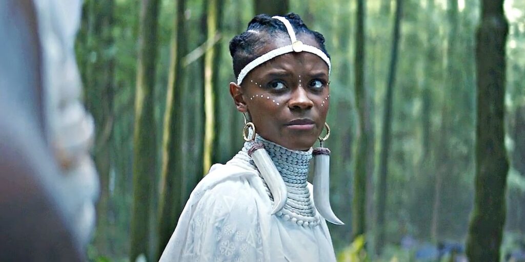 Letitia Wright in Black Panther (Image: Marvel)