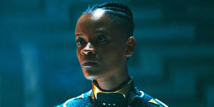 Letitia Wright in Black Panther (Image: Marvel)