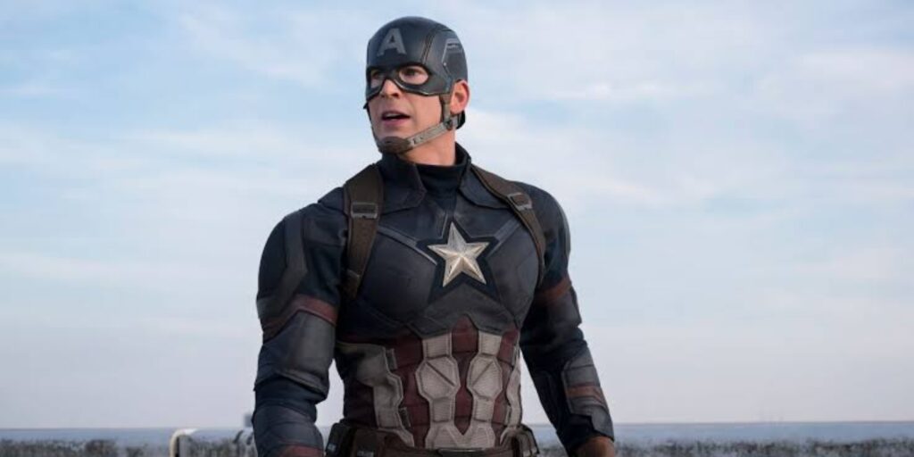 Chris Evans as Captain America (Image: Marvel)