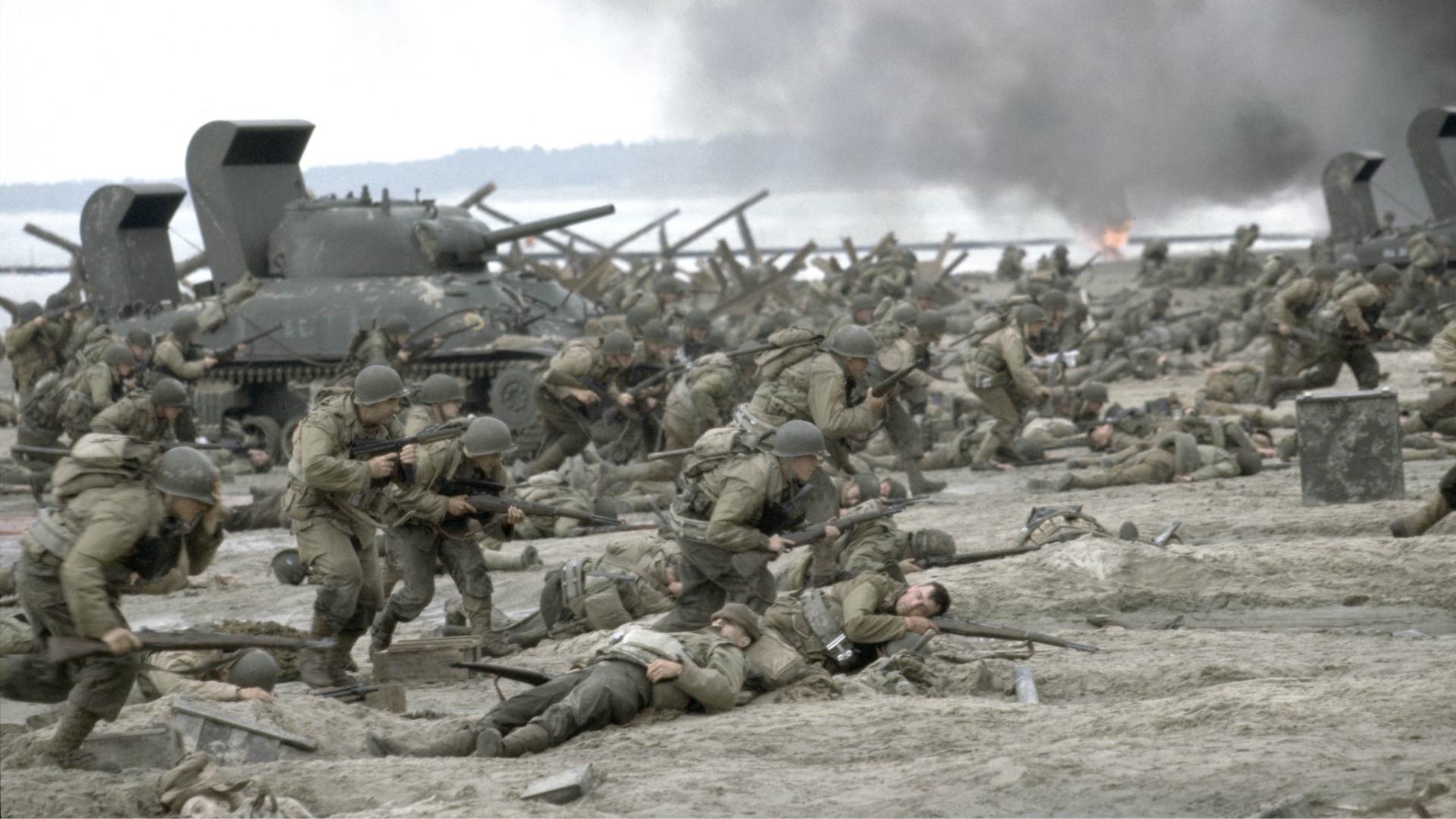 10. D-Day Landing – Saving Private Ryan (1998)