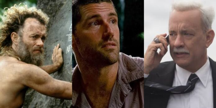 Cast away, Lost, and Sully (Image: Fox, ABC, Flashlight Films)
