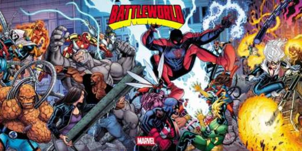 Battleworld (Image: Marvel)