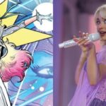 Dazzler and Sabrina Carpenter (Image: Marvel, instagram @sabrinacarpenter)