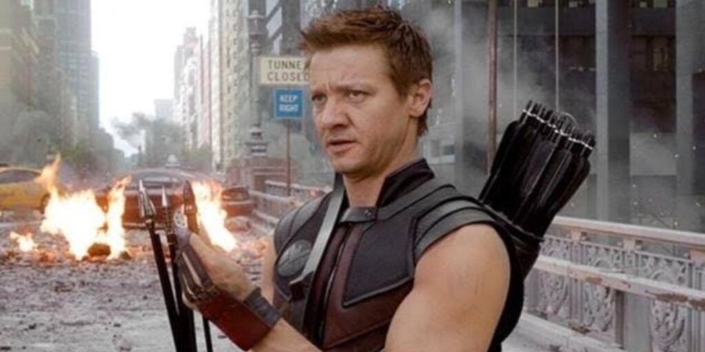 Jeremy Renner as Hawkeye (Image: Marvel)