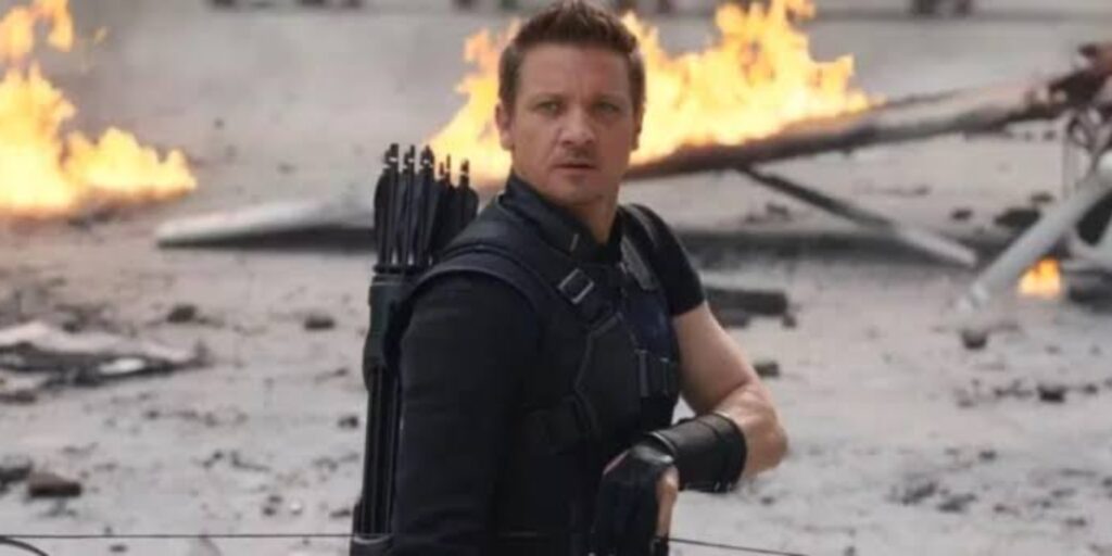 Jeremy Renner as Hawkeye (Image: Marvel)