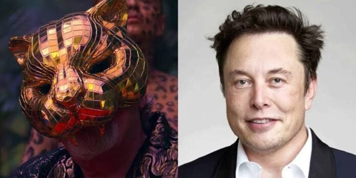 The VIP's in 'Squid Game' and Elon Musk (Image: Netflix, Forbes)