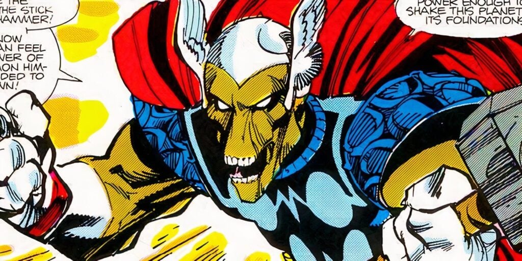 Beta Ray Bill as Thor (Image: Marvel)