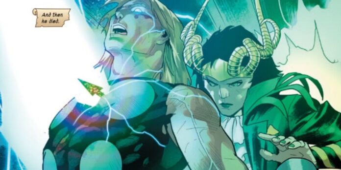 Thor Dying (Image: Marvel)