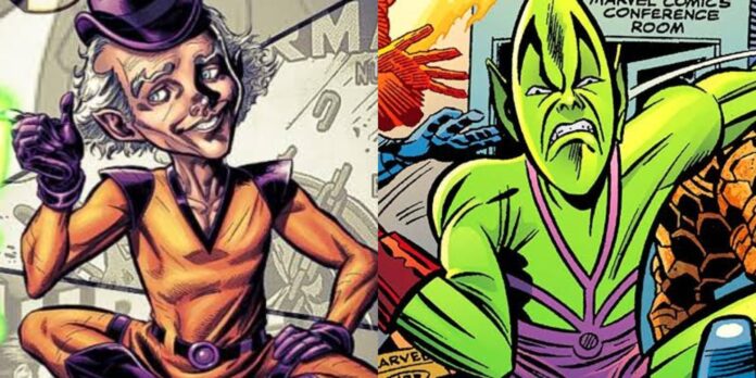 Mxyzptlk And Impossible Man (Image: Marvel, DC)