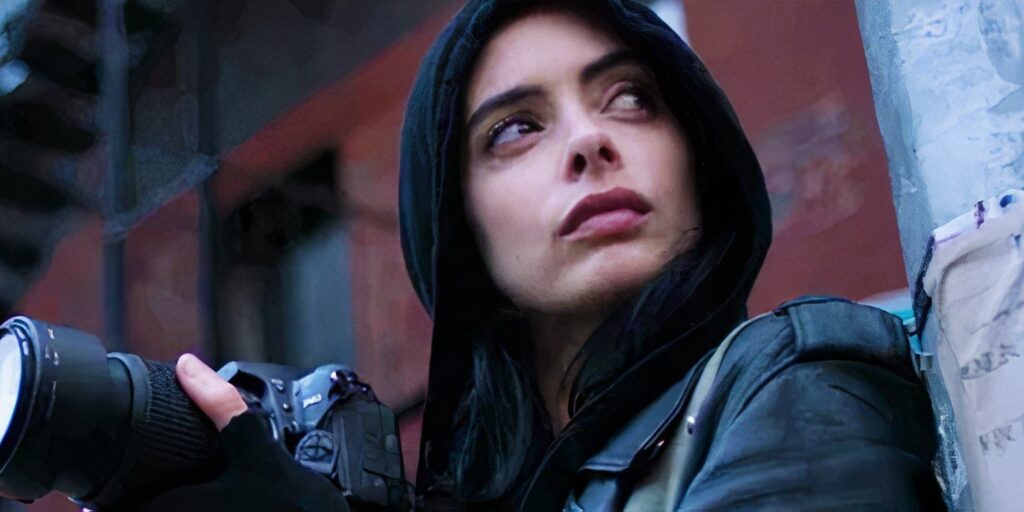 Krysten Ritter as Jessica Jones (Image: Marvel)