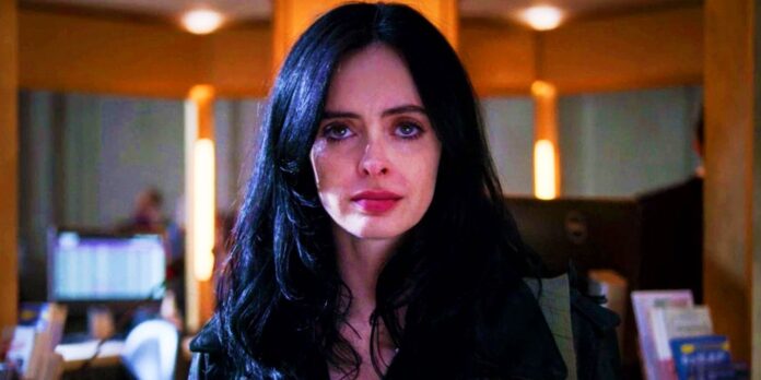 Krysten Ritter as Jessica Jones (Image: Marvel)