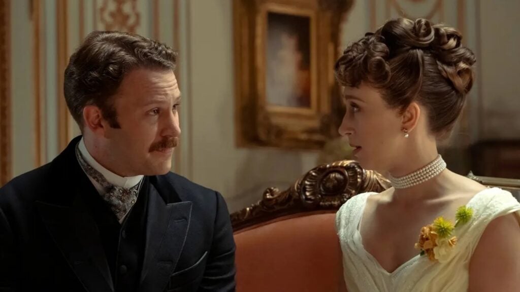 The Duke and Gladys in 'The Gilded Age'