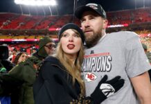 Taylor Swift and Travis Kelce