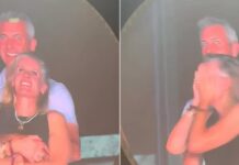 Andy Byron and Kristin Cabot spotted at the Coldplay concert (Image: X)
