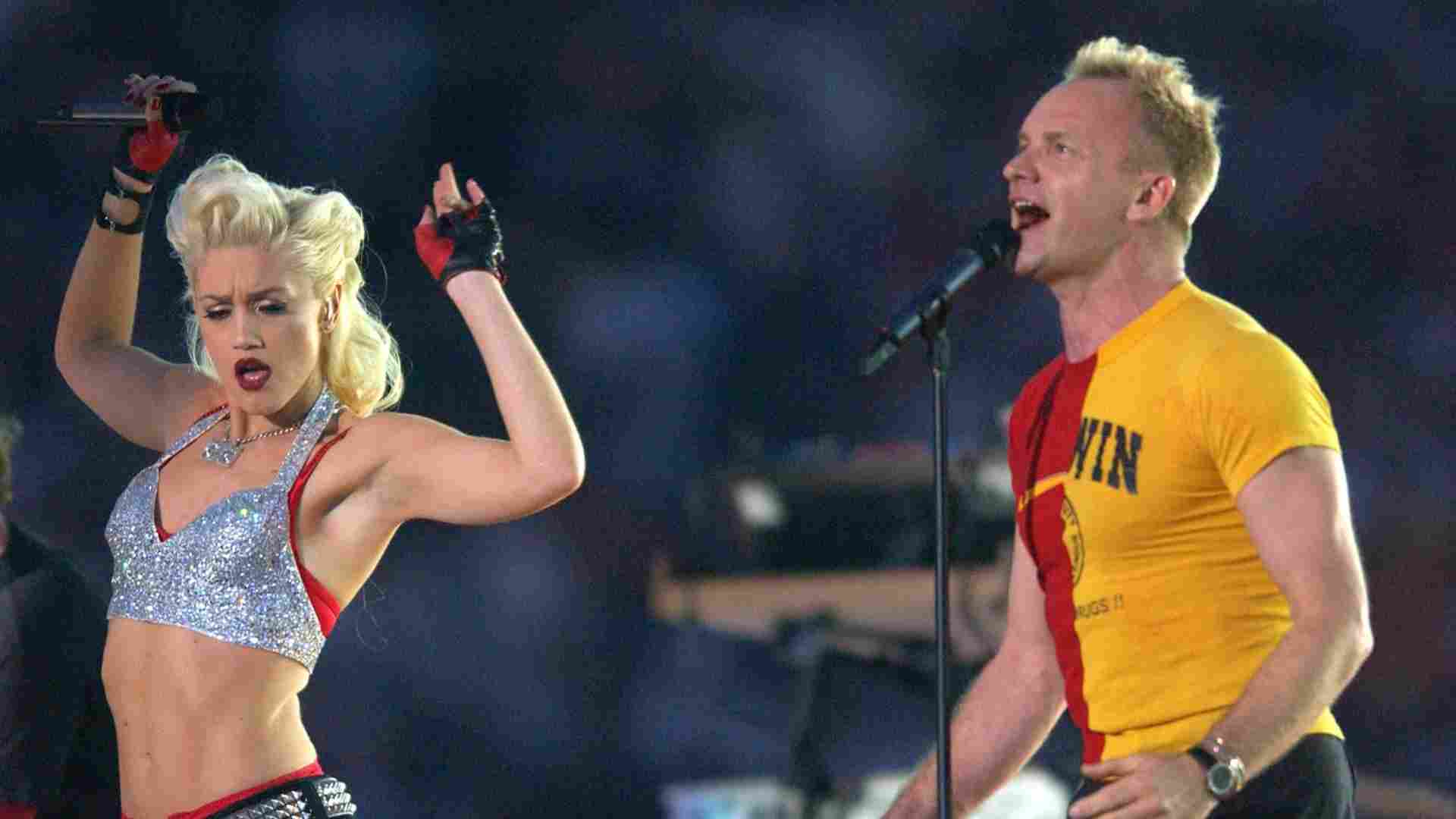 2003 – Shania Twain, No Doubt, Sting