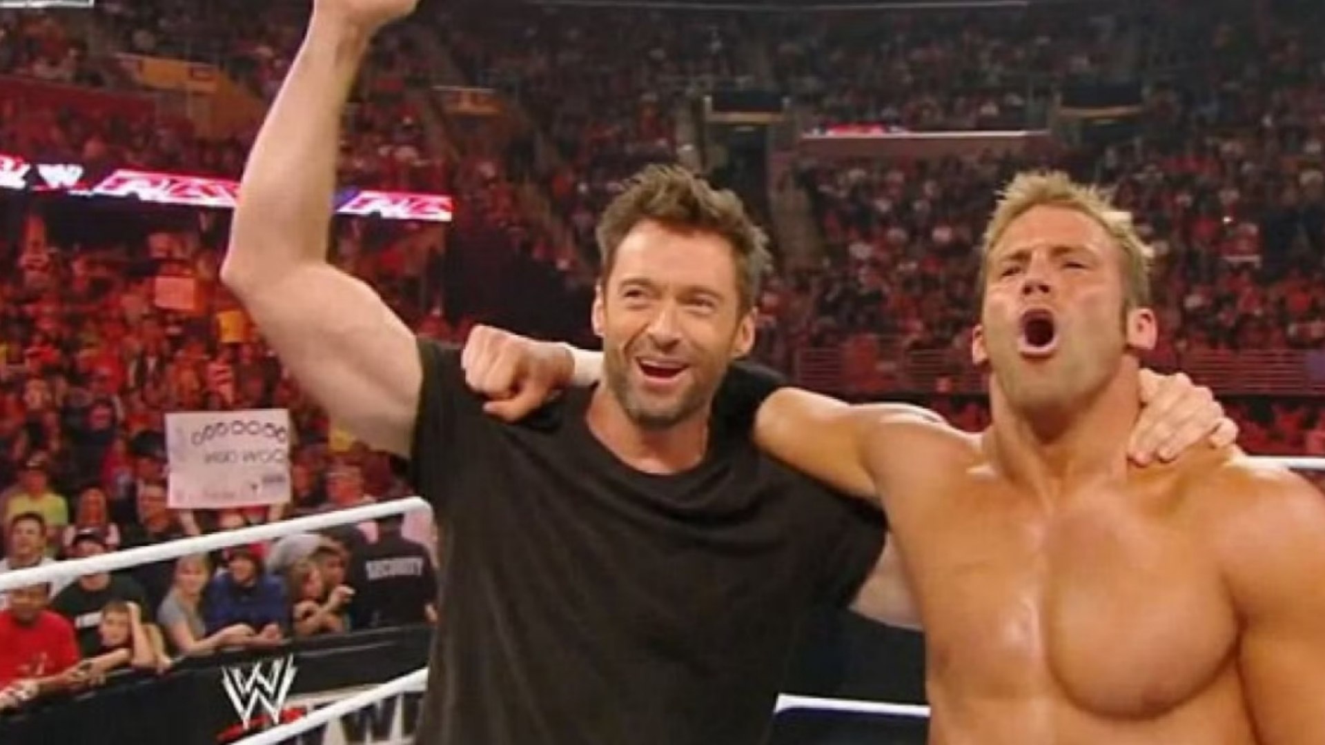 12. Hugh Jackman (Monday Night Raw 2011 & 2014)