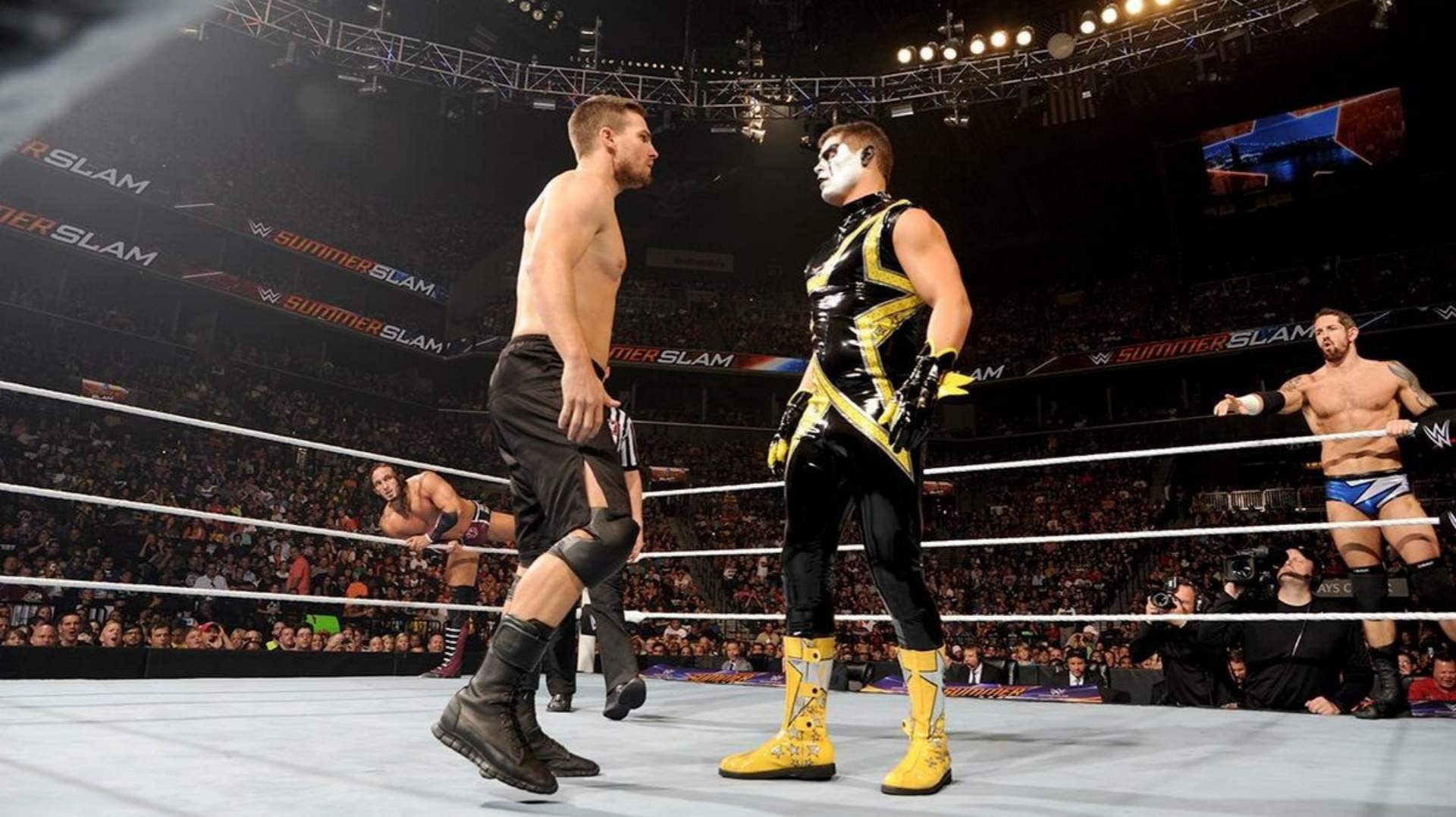 11. Stephen Amell (SummerSlam 2015)