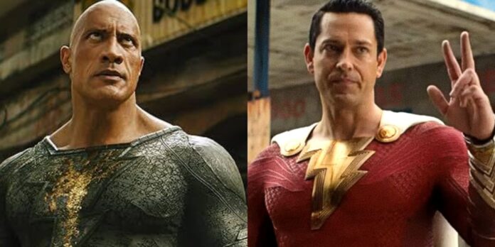 Black Adam and Shazam (Image: Warner Bros)