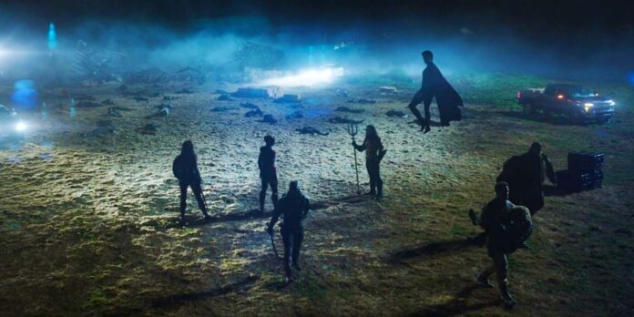 Justice League cameo in 'Peacemaker' (Image: Marvel)