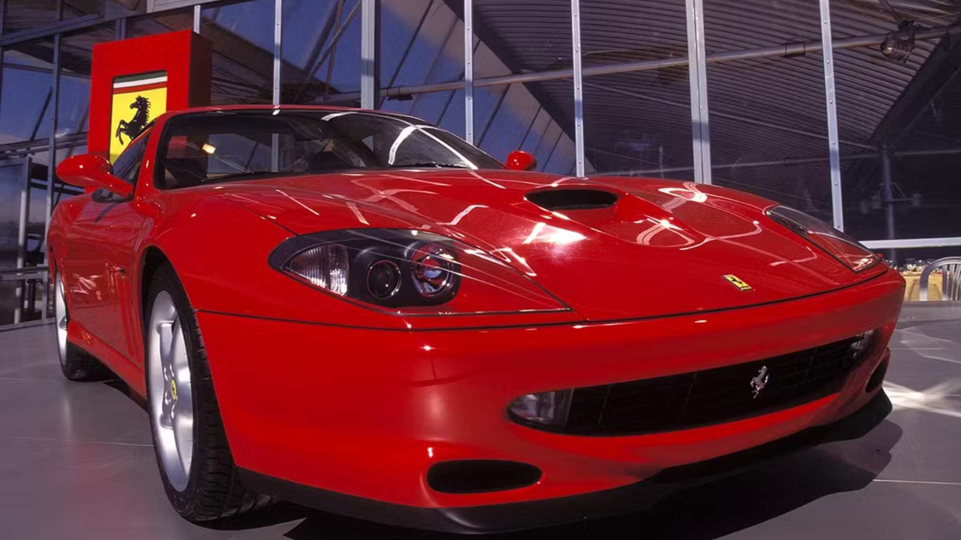 8) Michael Jordan - Ferrari 550 Maranello