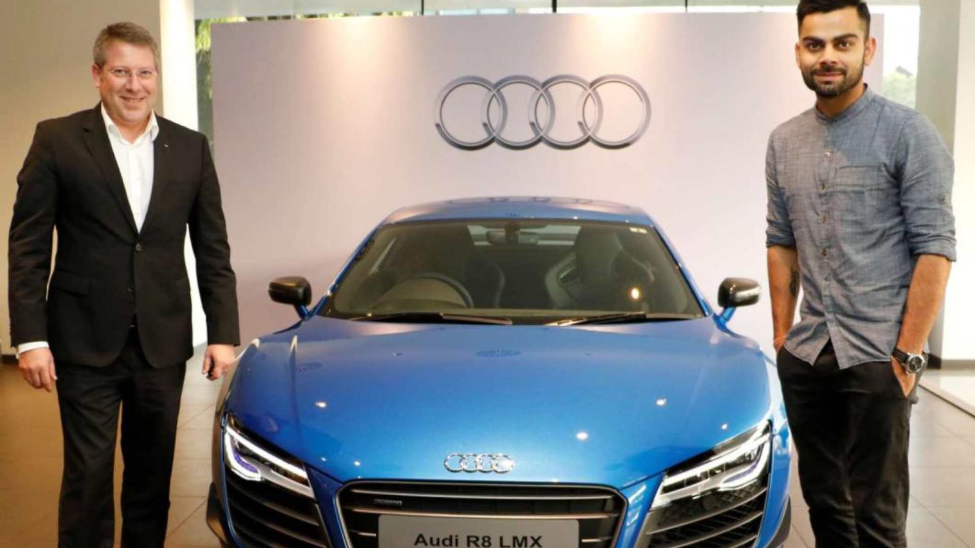 6) Virat Kohli - Audi R8 LMX