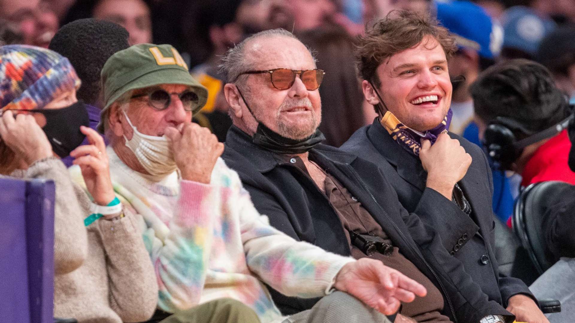 1. Jack Nicholson - Los Angeles Lakers