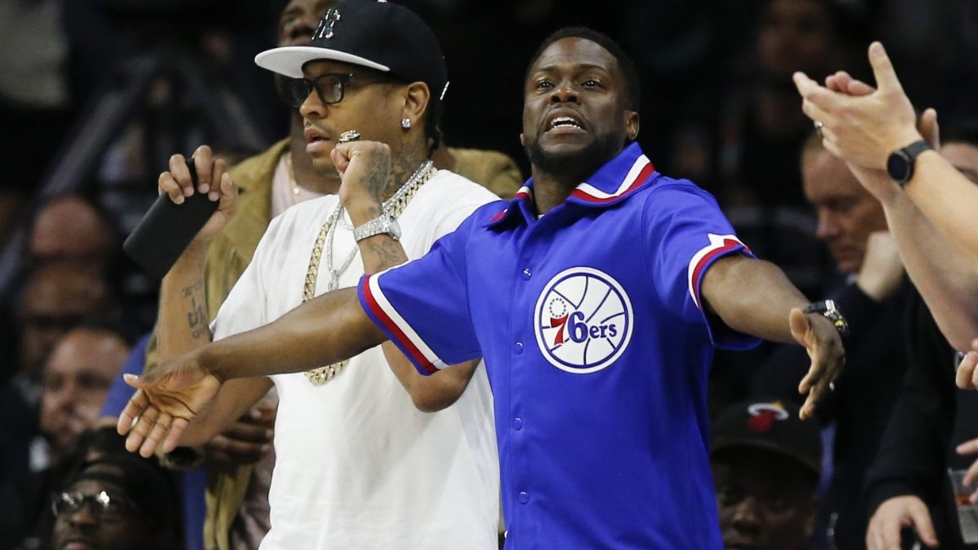 5. Kevin Hart - Philadelphia 76ers