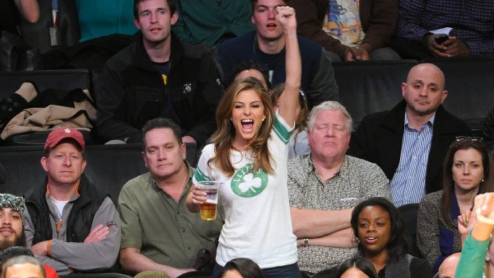 13. Maria Menounos - Boston Celtics