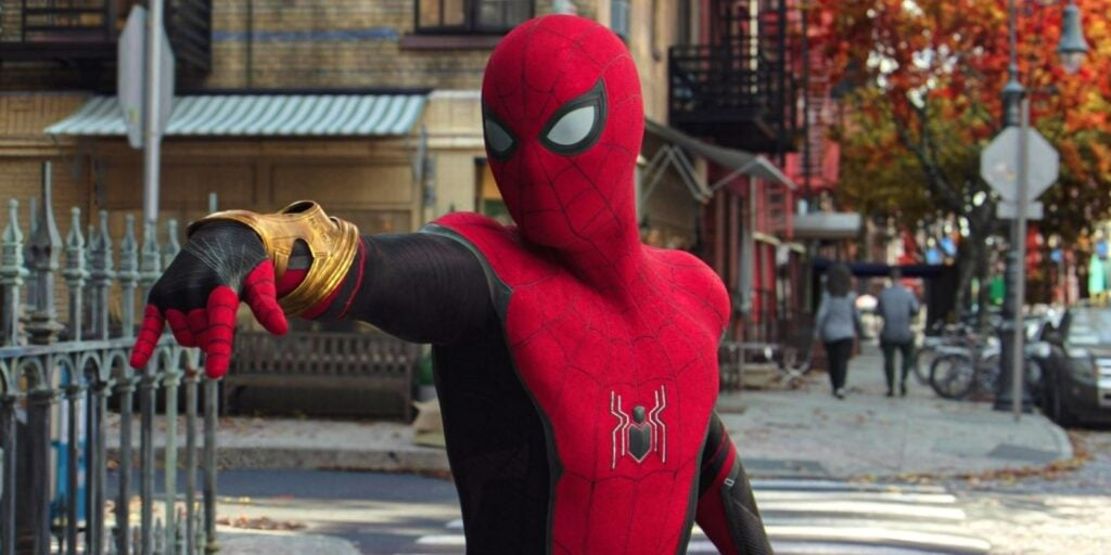 Tom Holland as Spider-Man (Image: Marvel)