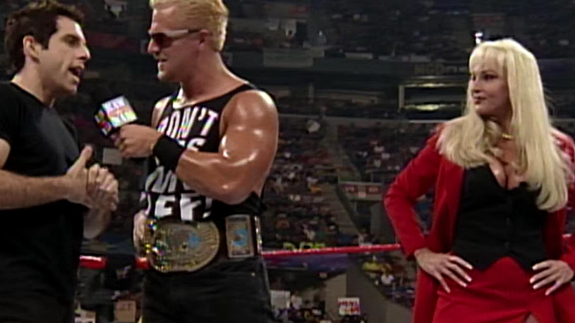 15. Ben Stiller felt the pain on Raw
