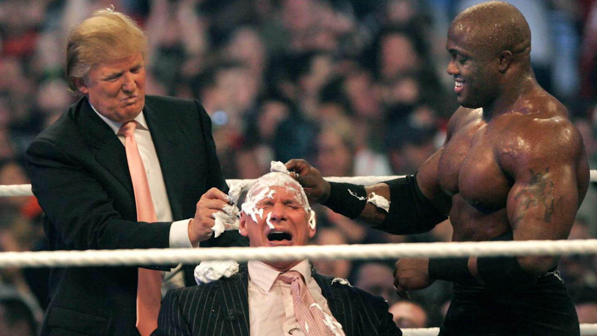 4. Donald Trump vs. Vince McMahon in Iconic ‘Battle of the Billionaires’ Contest at WrestleMania 23