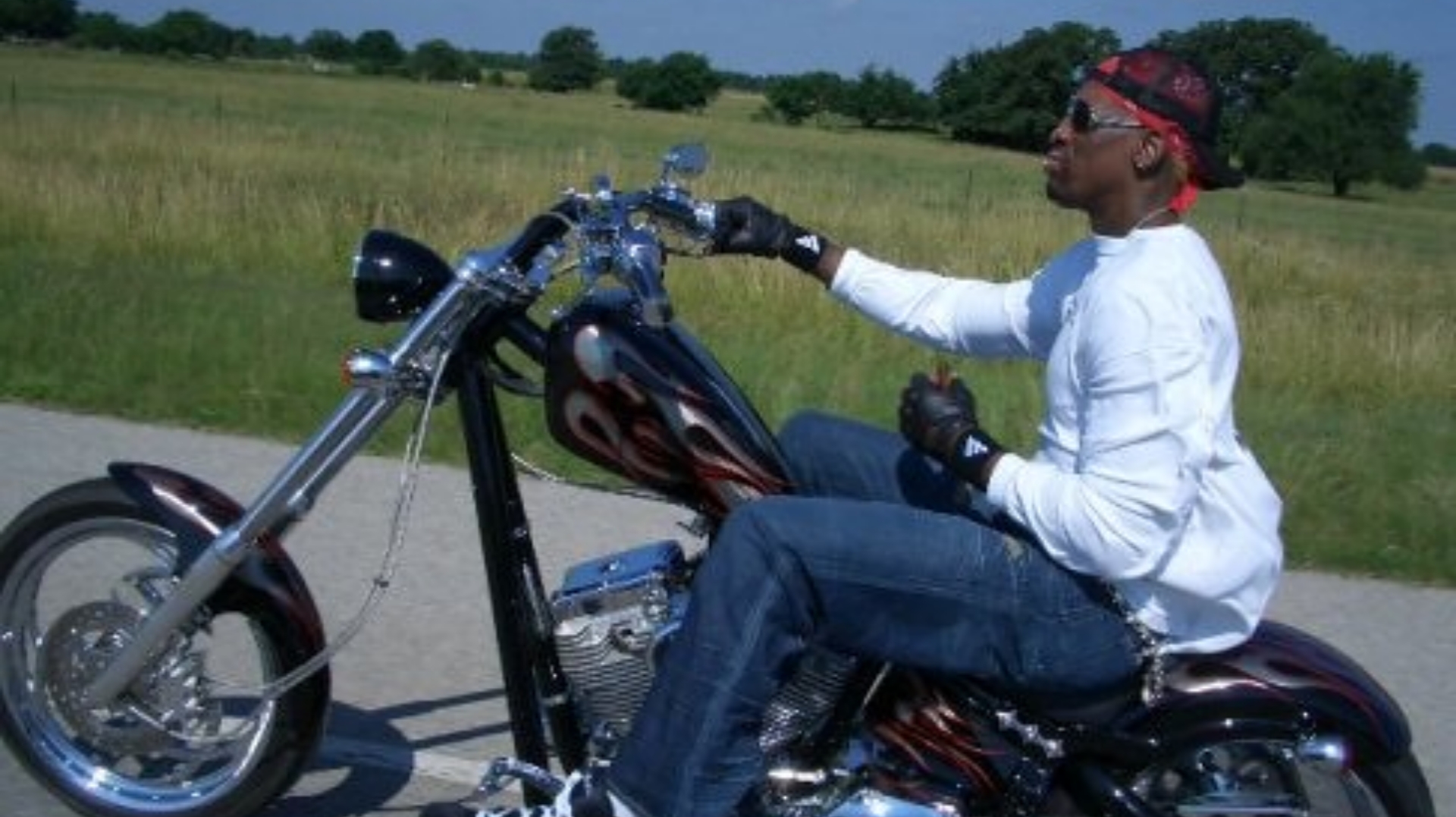 6. Dennis Rodman's Custom Motorcycle: A Wild Ride Gone Wrong